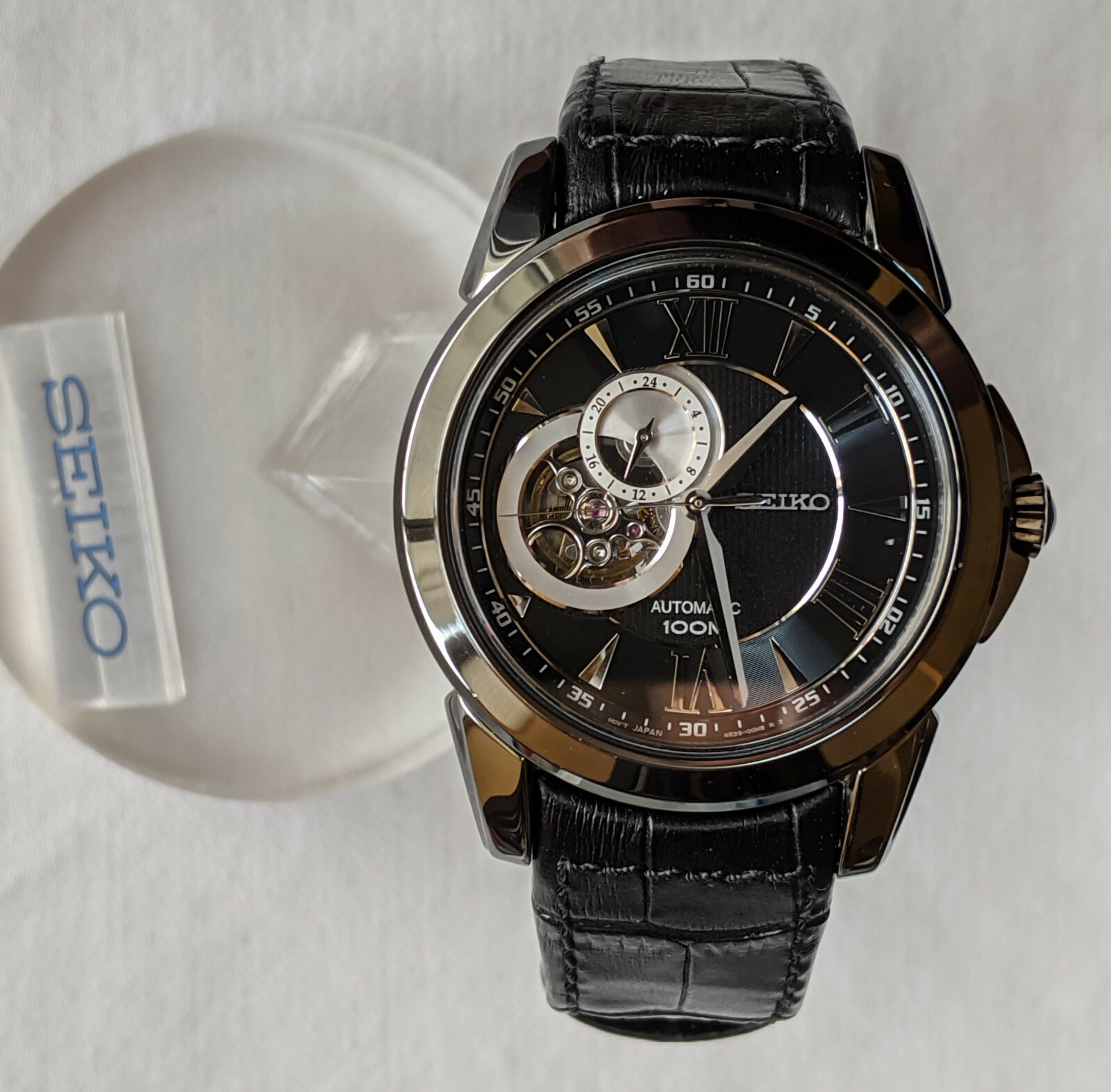 seiko premier open heart