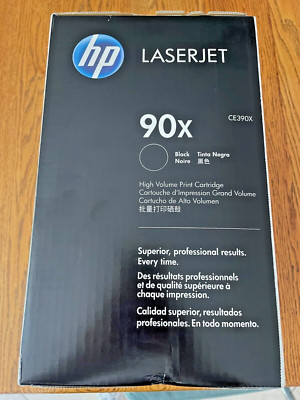 Toner HP noir d'origine 90X pour imprimante HP Laserjet M4555 MFP
