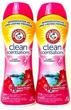 2 Arm & Hammer 24 Oz Clean Scentsations Tropical Paradise In Wash Scent Booster
