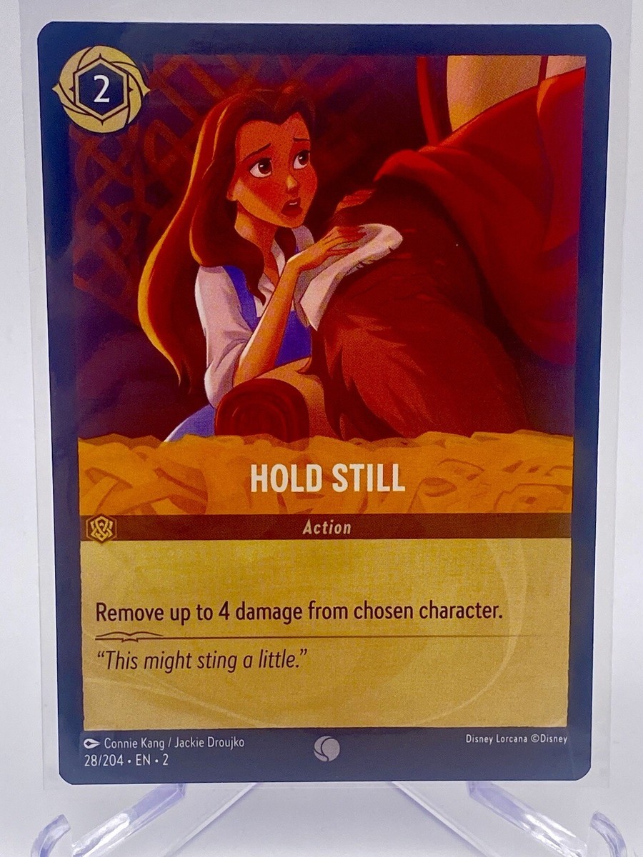 Disney Lorcana TCG: Rise of the Floodborn - Chapter 2 - Hold Still - 28/204  | eBay