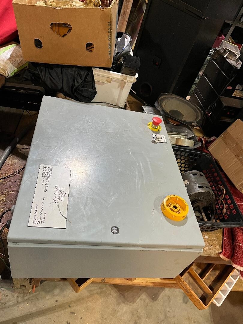 Hoffman Electrical Cabinet Disconnect Switch , & HARDWARE inside