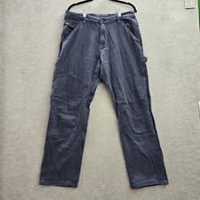 CAT Men Pants 34X30 Blue Carpenter Twill Butt...
