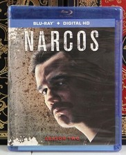NARCOS SEASON TWO 2 - NEW BLU-RAY w/ DIGITAL -- I SHIP BOXED