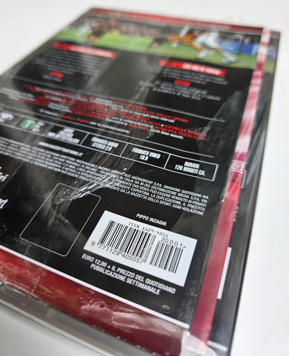 BOX 2 DVD 9 FILIPPO PIPPO INZAGHI AC MILAN LIMITED EDITION HISTORY