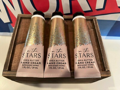 Bath & Body Works Shea Butter Hand Cream IN THE STARS Set of 3 NEW