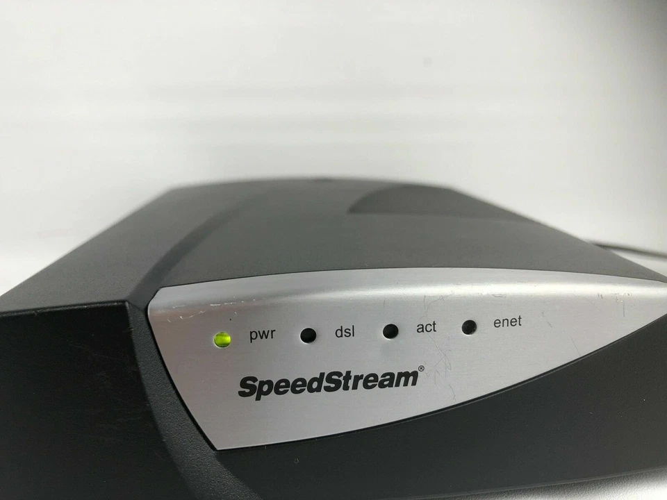 SpeedStream 5360 Ethernet ADSL PC Modem Fast by Efficient Networks With Adapter - Image 3 of 4