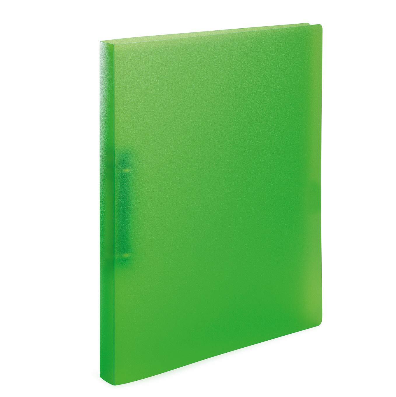 HERMA Ring Binder Translucent in Light Green, A4, 25 mm Spine, Slim 2-Ring Binde