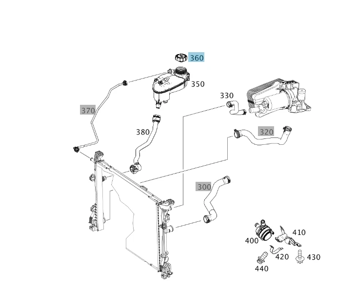 Radiator Coolant Reservoir Expansion Tank Cap for 1992-2023 Mercedes-Benz - Image 4 of 4