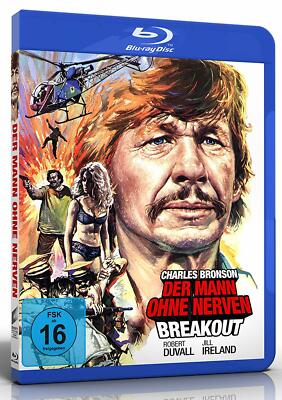 Charles Bronson DER MANN OHNE NERVEN - BREAKOUT Robert Duvall BLU-RAY Neu