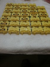 (34) Phoenix Contact # RT 5-PE Din Rail Mount Feed-Thru Ring Lug Terminal Block