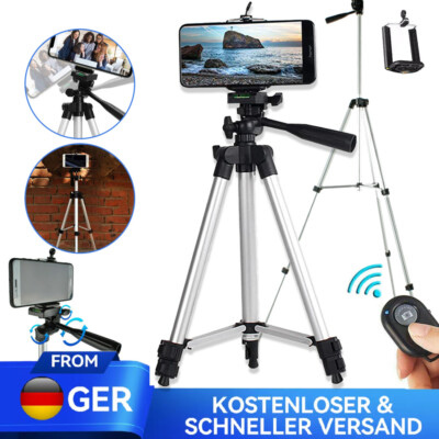 VERSTELLBAR TRIPOD DREIBEIN FLEXIBLES SMARTPHONE STATIV KAMERA&HANDY HALTERUNG