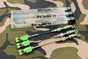 Solar Titanium Short Arms With Small Green Heads x 3