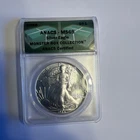 1988 $1 AMERICAN SILVER EAGLE ANACS MS69