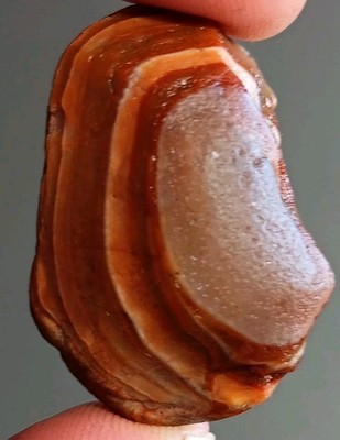 1.06oz Lake Superior Agate,STUNNING BRIGHT CONTRAST 