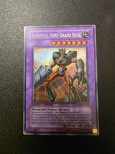 Yu-Gi-Oh CT04-EN001 Elemental Hero Grand Neos Secret Rare Card Limited Edition