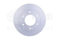 Hella Pagid 2X Bremsscheibe Vorne Ø290 Mm InnenbelüFtet FüR Mitsubishi Pajero