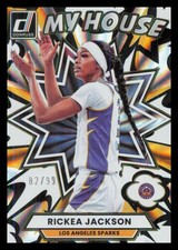 2025 Donruss WNBA My House Holo Laser #13 Rickea Jackson /99 