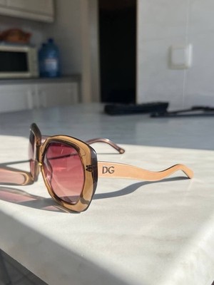 Dolce & Gabbana DG 4054 Oversized Geometric Frame Sunglasses - c
