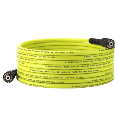 #ad Pressure Washer Hose 25 FT x 1 4quot; Replacement Power Wash Hose with M22 14mm... $35.05