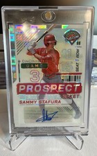 2024 Panini Prospect Edition - Sammy Stafura #11 Pandora Prizm Signatures /7...
