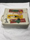 Vtg 1961 Barbie Doll White Ponytail Case VHTF White by Mattel Travel Storage — photo 4