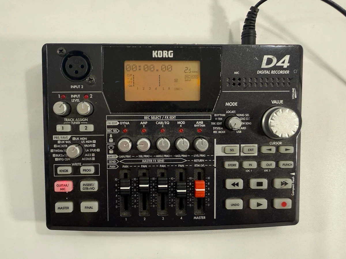 Korg Pro Audio Recorders with 4 Tracks for sale | eBay