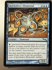 Quicksilver Elemental Mirrodin Regular