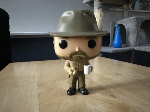 Funko Pop! Stranger Things #512 Vinyl Figure Hopper (Coffee) Opened
