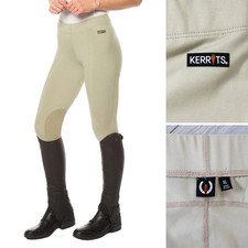 Kerrits Flow Rise Knee Patch Equestrian Womens Performance Riding Tights Size XL
