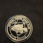 North American Fishing Club 1oz .999 Fine Silver Round White Crappie