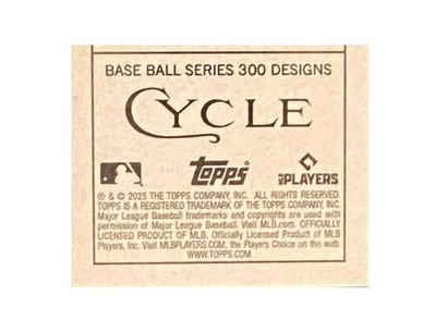 2025 Topps T205 CYCLE BACK - 1:10 Packs - You Pick Complete Your Set