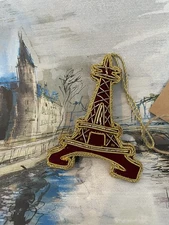 Monoprix Christmas Ornament Eiffel Tower