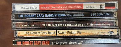 Robert Cray Band CD Lot Strong Persuader Shame + A Sin Sweet Potato Pie (5 CDs)