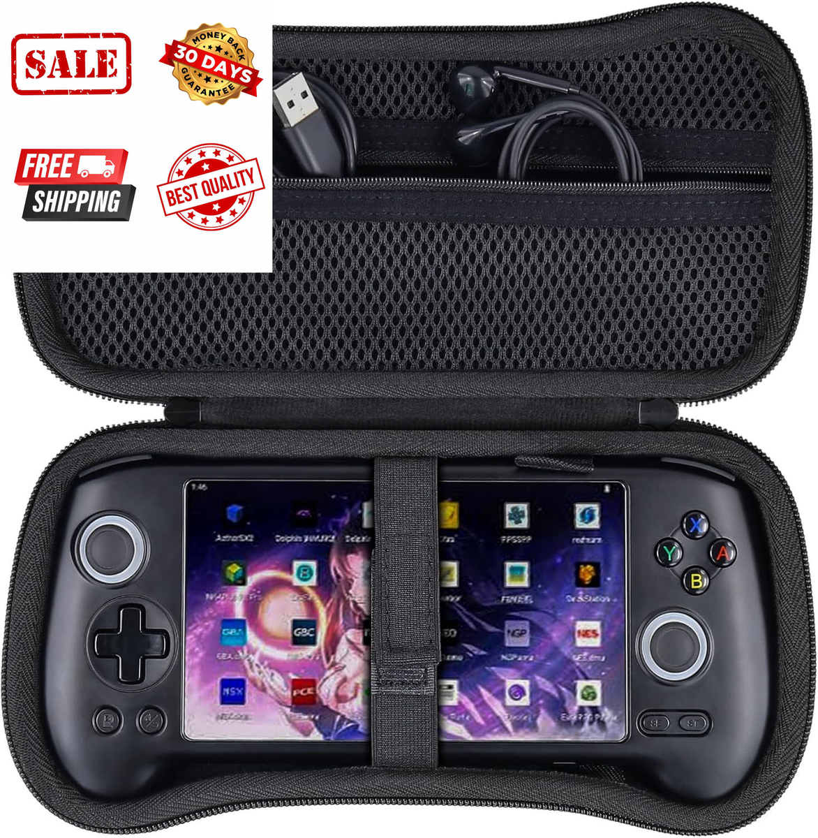 khanka Hard Travel Case Replacement for Anbernic RG556 Retro