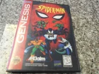 Sega Genesis Spider-Man CIB  with booklet