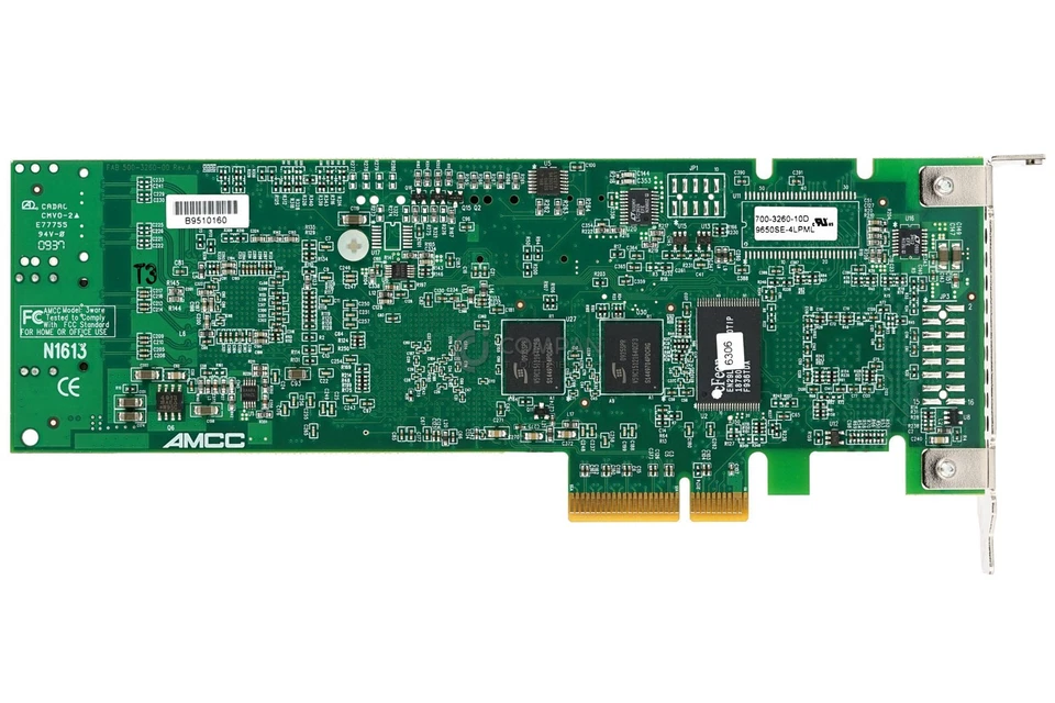 700-3260-10D LP AMCC 256MB PCI-E TO SATA II 4-PORT RAID CARD LOW PROFILE - Bild 3 von 4