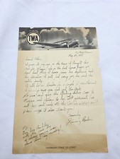 Irving Berlin Handwritten Letter Signed Autographed