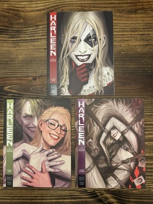 HARLEEN #1-3 COMPLETE LOT/SET DC/BLACK LABEL, HARLEY QUINN NM Stjepan Sejic