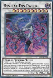 Bystial Dis Pater RA05-EN041 Super Rare 1st Edition