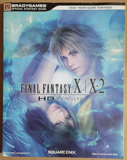 Final Fantasy X-X2 HD Remaster Bradygames Official Strategy Guide VERY GOOD