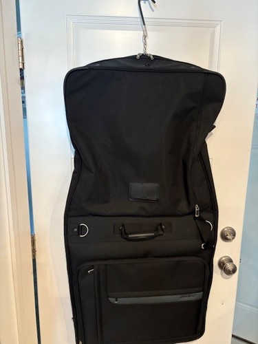 Eddie Bauer Black Travel Garment Bag Suit Cover Storage Foldable Carrier