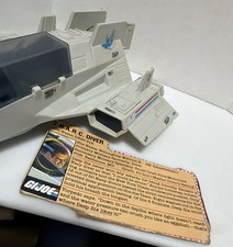 Vintage GI JOE 1984 Hasbro SHARC Complete With Deep 6, Torpedos Filecard  *45