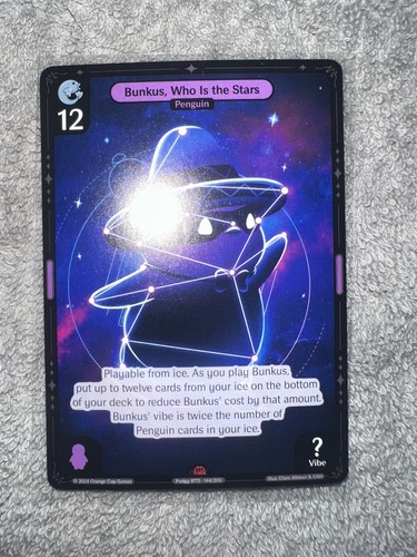 Bunkus, Who Is the Stars #144 card