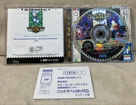 Mega Cd Sonic The Hedgehog