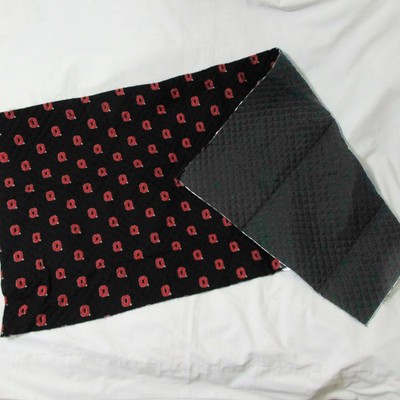 OHIO STATE UNIVERSITY   OSU   O   Quilt Throw Block Section 23-3/4'' X 53-1/2''