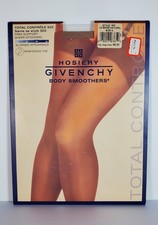 VTG Givenchy Hosiery Body Smoothers 522 Size A Thigh High Le Beige Naturel NEW