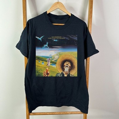 VIntage Van Morrison Black Shirt Unisex Concert S to 5XL SG476