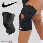 NIKE PRO KNEE SLEEVE OPEN PATELLA DRI FIT COMPRESSION SUPPORT INJURY BLACK