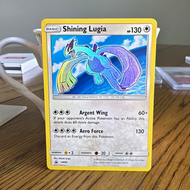 The Pokemon Company Pokemon TCG Shining Lugia SM82 Promo Holo English 2017