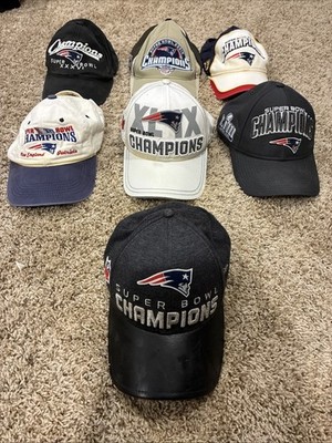 New England Patriots Super Bowl Hat Collection - 7 Hats/EVERY Year They Won